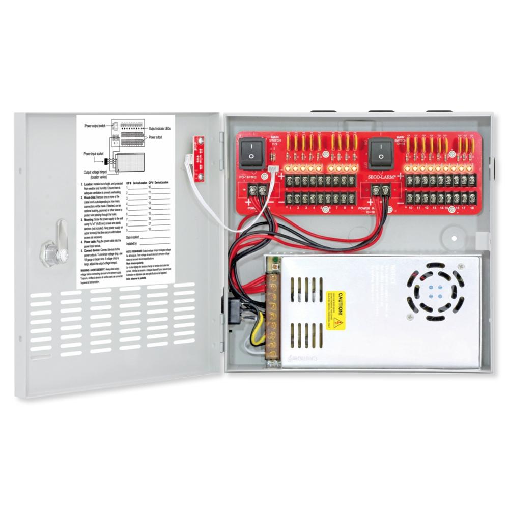 【楽天カード分割】 Supply, Power CCTV Switching 12VDC Enforcer Seco-Larm 5A 20A to 旅行用電源変換プラグ